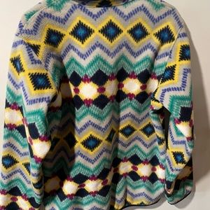 Patagonia pullover size large multi colored